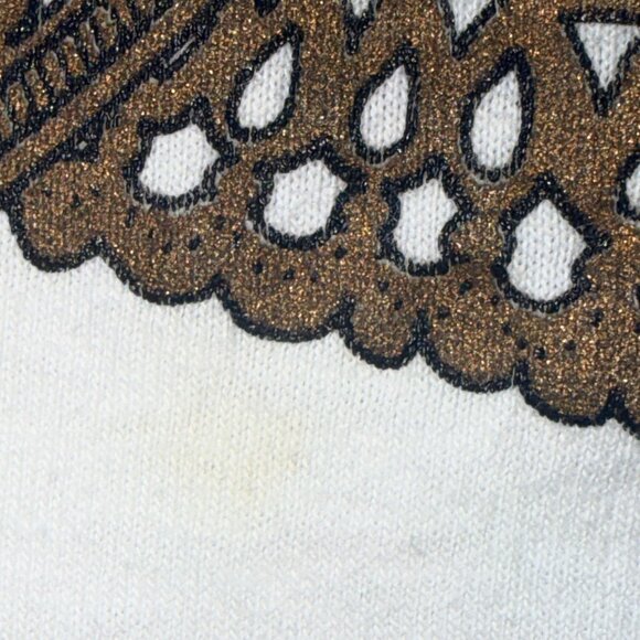 CAESARS Vintage Short Sleeve T-Shirt Unisex One Size White Cotton Graphic Design - Picture 7 of 11